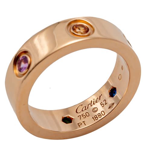 lovering cartier|cartier love ring size 52.